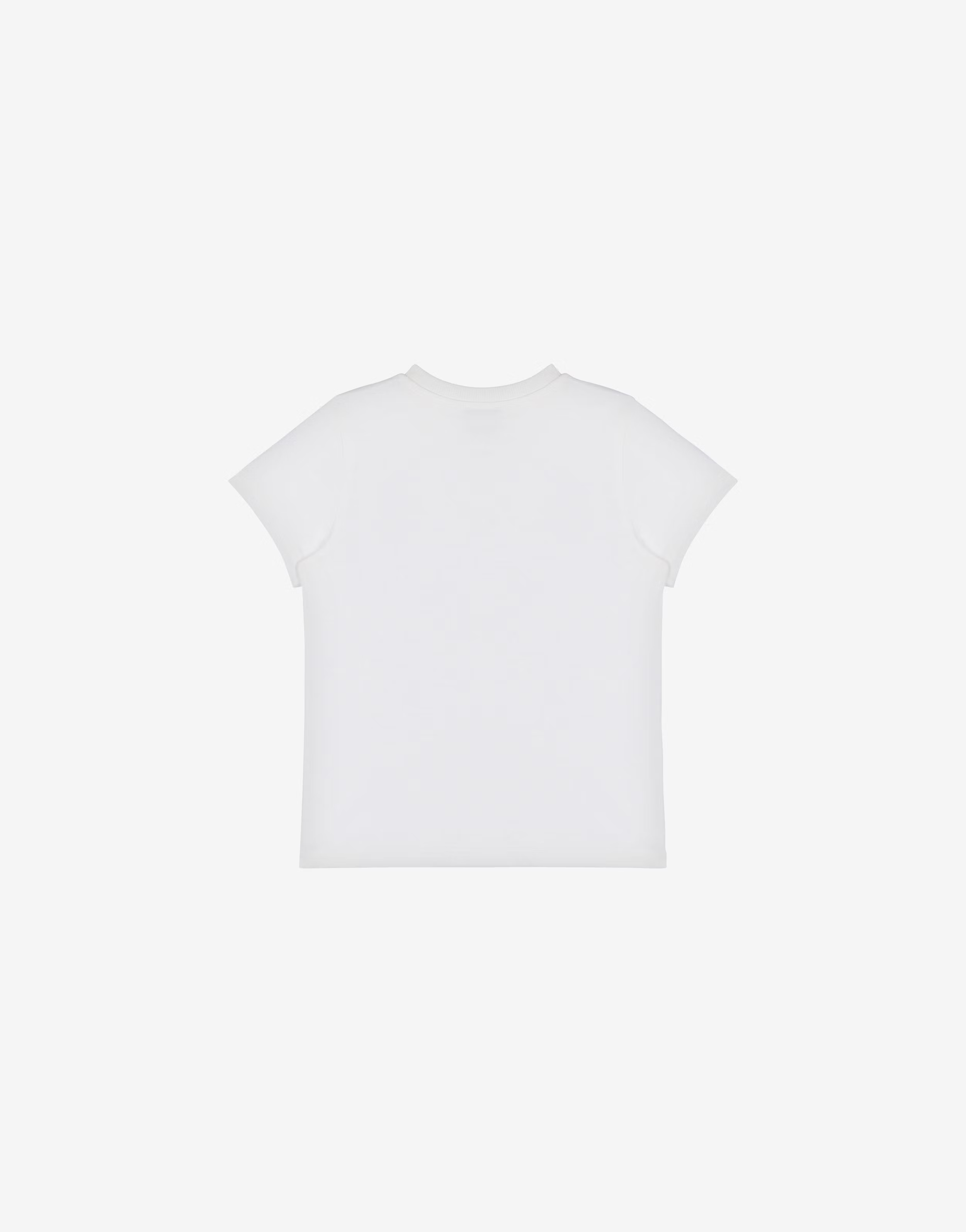 MOSCHINO T-SHIRT IN JERSEY TEDDY LOGO